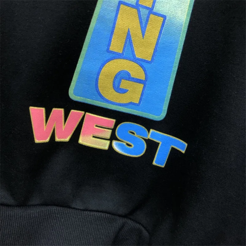 Новые и надписью «Jesus Is King пуловер Kanye West Толстовка Для мужчин Для женщин высокое качество пуловер