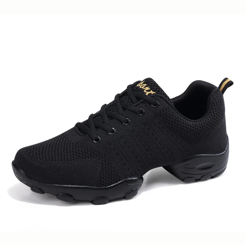 Мужская спортивная танцевальная обувь сетчатая дышащая обувь для джаза Современная обувь для мальчиков для танцев Высококачественная нескользящая обувь уличные кроссовки 39-44 - Цвет: 721 Black