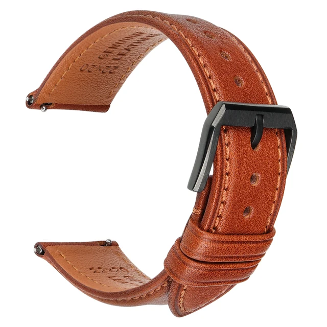 High Quality 20mm 22mm Quick Release Watch Band For Huawei Watch GT 2 Strap Smartwatch Replacement Soft Wristband Light Brown B