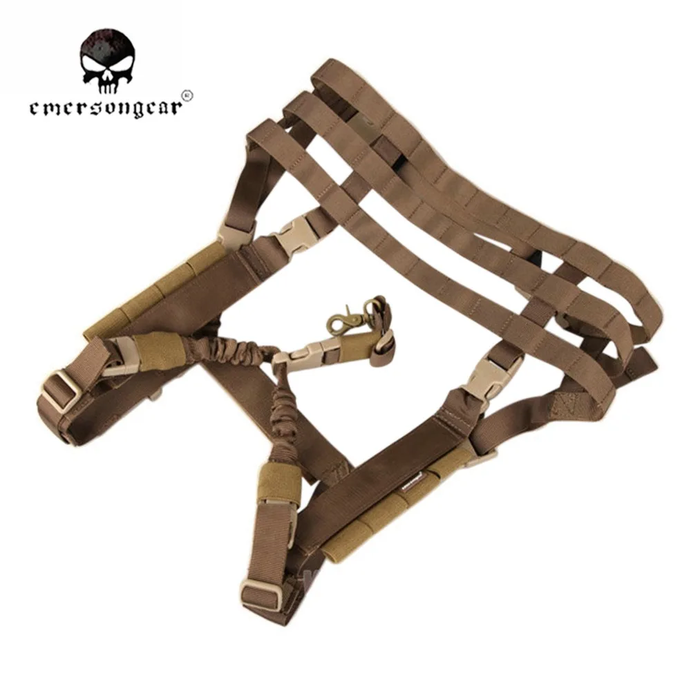 EMERSONGEAR-MOLLE-System-Low-Profile-Chest-Rig-Vest-Military-Army-Hunting-Airsoft-Vest-Profile-Chest-Rig