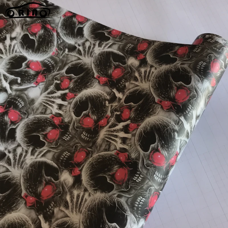 Skull Sticker Bomb Wrap Decal-3