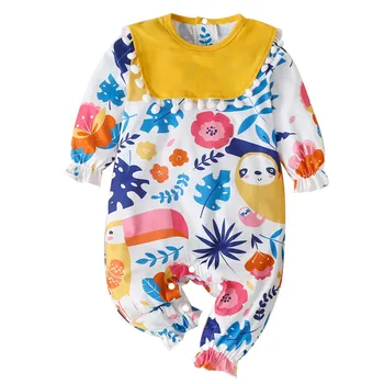 

Newborn Infant Baby Romper Kids Clothes Cartoon Lion Autumn Spring Romper Jumpsuit Baby Boy Girls Winter Clothes 0-18M