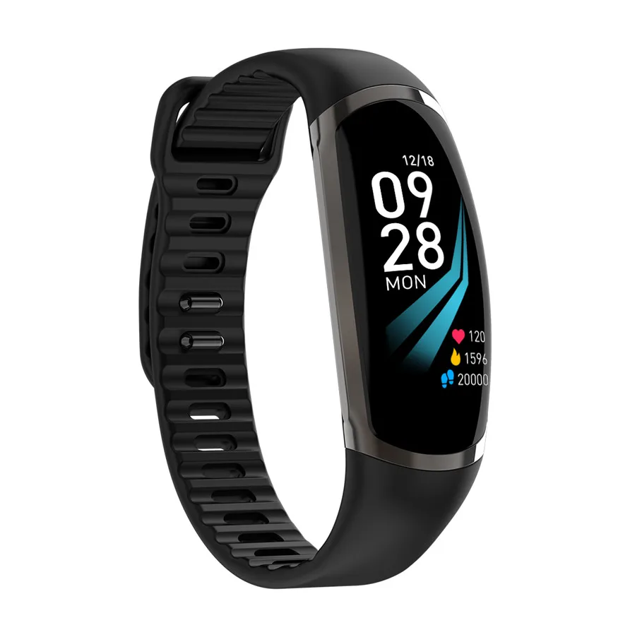 R16 Android IOS Smart Bracelet Heart Rate Band Sleep Monitor Blood Pressure Fitness Tracker Waterproof Color Screen Sport Band