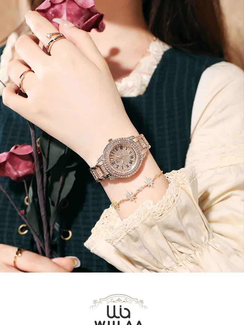 2022 Fashion Watch Rose Gold Watch Women Watches Ladies Steel Women's Bracelet Watches Female Relogio Feminino Montre Femme