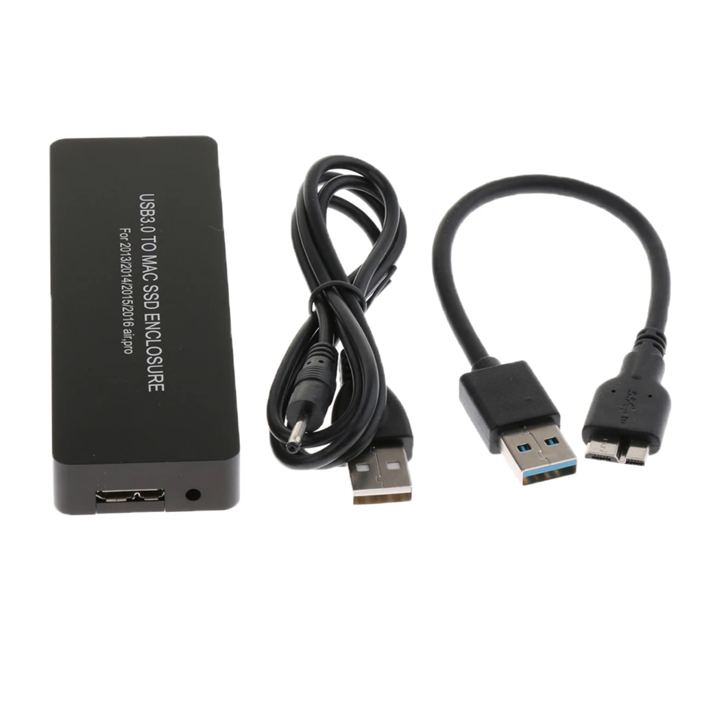 USB 3.0 to SSD Enclosure Laptop External Hard Disk Adapters Case for Macbook Air/Pro | Компьютеры и офис