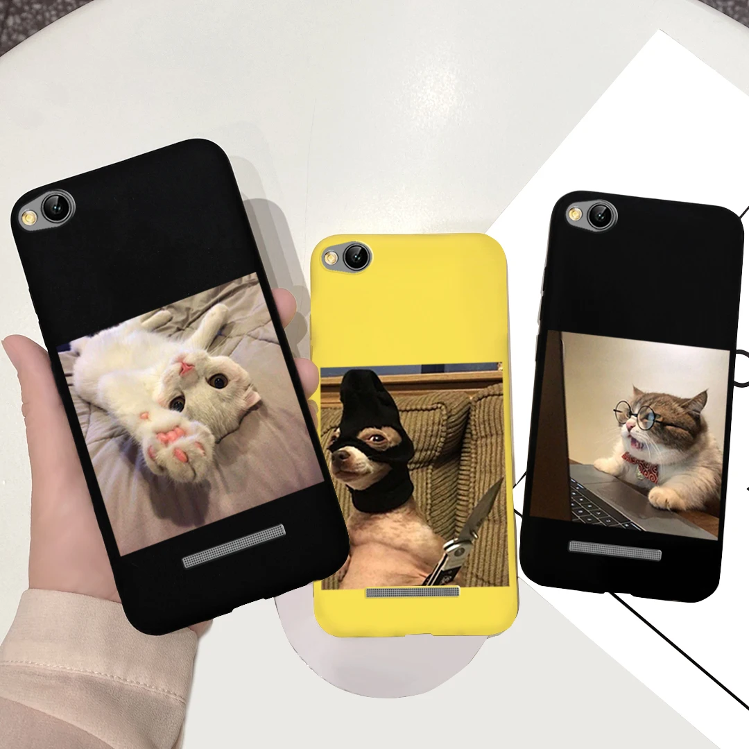 Lovely Cartoon Silicone Phone Case - Candy Color Soft Cover