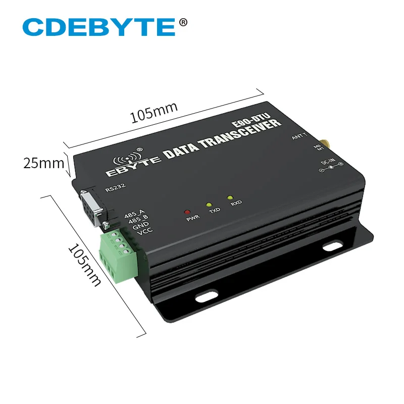  LoRa 5W 230MHz RSSI Relay Radio Modem Wireless Transceiver E90-DTU-230SL37 RS232 RS485 37dBm Long R