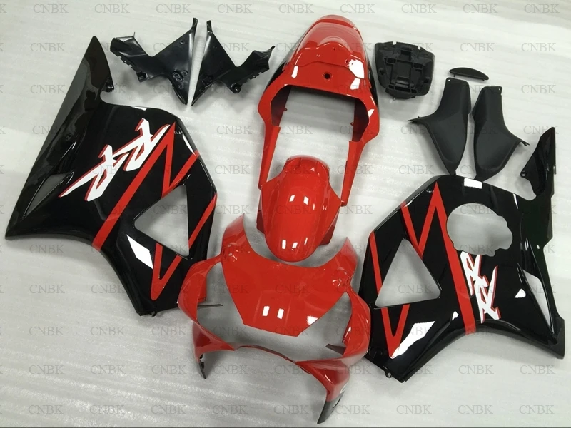 Наклейки для CBR 954 RR 02 CBR954RR 2002 Обтекатели Honda Cbr954RR 2003 черные красные|Полные