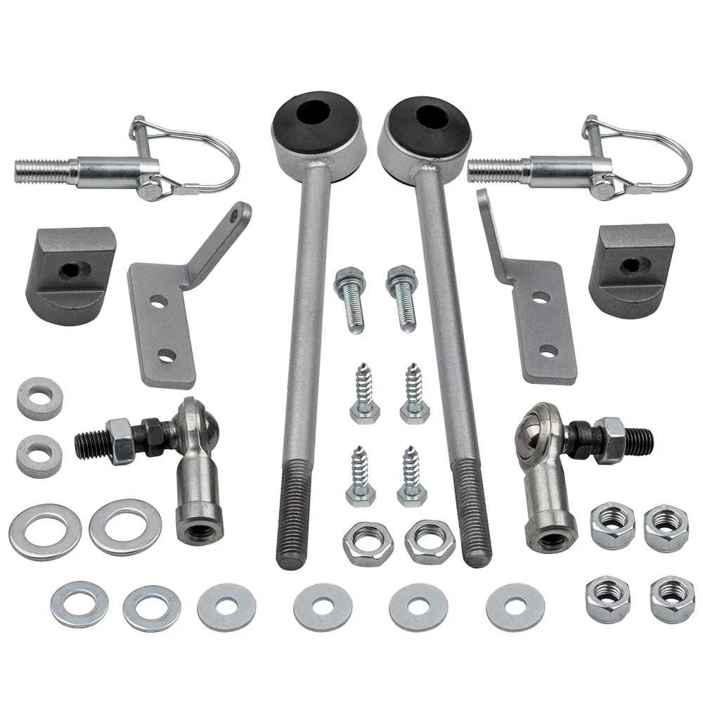 Front Left Right Sway Bar Quick Disconnects Kit for Jeep Cherokee XJ