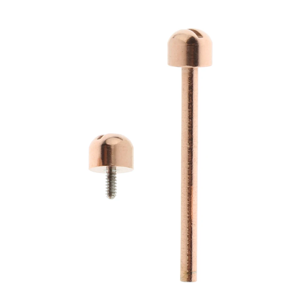 Watch Screw Tube Screw Connecting Rose Gold Screwdriver Set 18mm Clock Watch Repair Watch Screw Tube Screw Connecting Rose Gold Screwdriver Set 18mm Clock Watch Repair