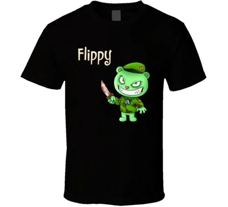 

New Hot Flippy Happy Tree Friends T Shirt(2)