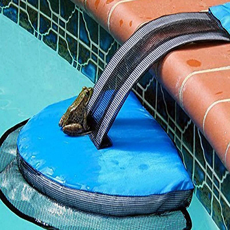 

Swimline Hydrotools Swimming Pool Critter Birds Frog Log Saving Escape Ramp