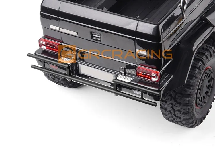 Durable Metal Rear Anti-Collision Bumper with Protective Guard and Bottom Plate