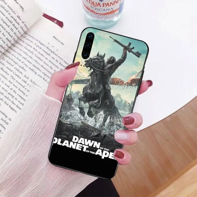 Мягкий черный чехол для телефона HPCHCJHM Война за планету обезьяны Huawei P30 P20 lite Mate 20 Pro