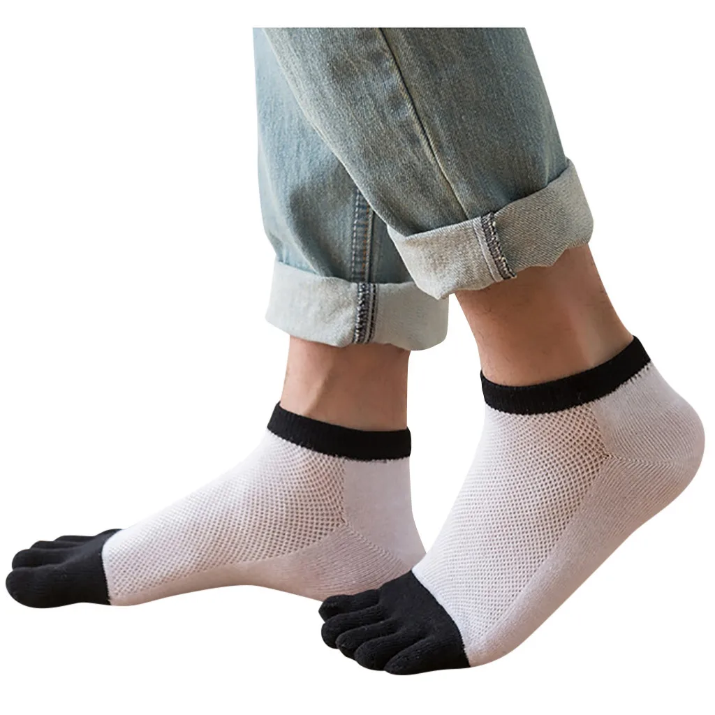 Носки из 3 предметов женские модные летние хлопковые однотонные носки в стиле Харадзюку, нескользящие носки из бамбукового волокна Дышащие
