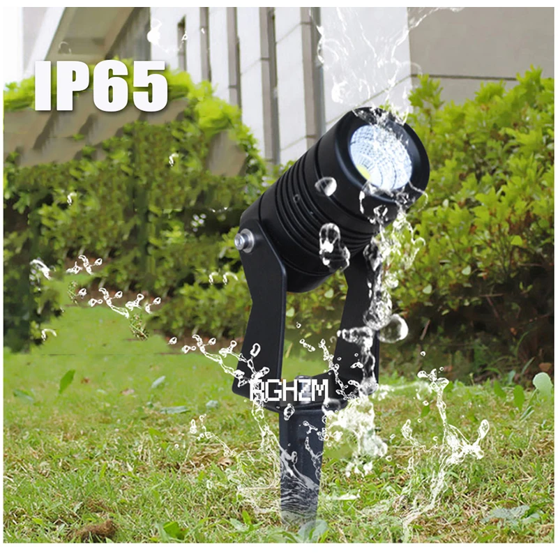 LED COB Garden Lighting 3W 5W 10W Spike Lawn Lamp Waterproof Led Light Garden Decoration Outdoor Path Spotlights 110 220V DC12V lawn lamp garden lighting