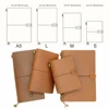 100% Handmade Genuine Leather Traveler's Notebook Travel Diary Journal Vintage Cowhide Gift Planner Free Lettering Embosse 3