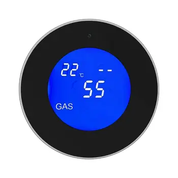 

WIFI Tuya Smart Natural Gas Leakage Detector Methane CH4 Leak Alarm Monitor Digital LCD Temperature Sensor for Home Kitchen Use