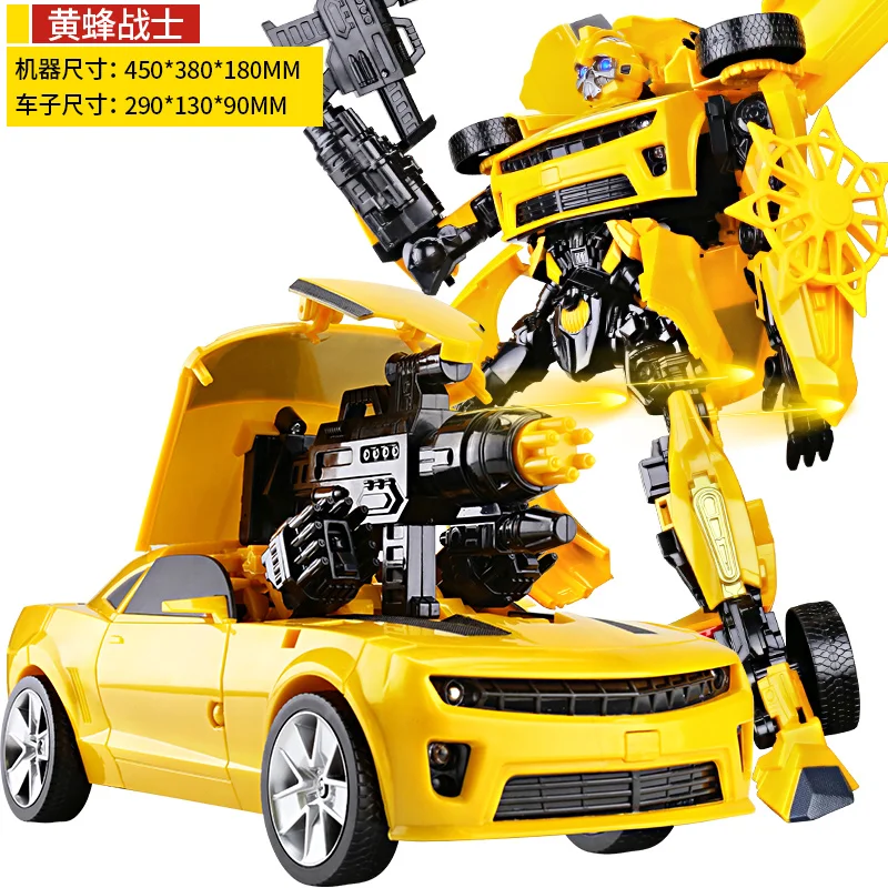 Ручной работы король конг 5 Bumblebee автомобиль динозавр Робот Модель мальчик подлинный 4 - Цвет: 9