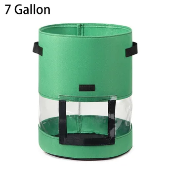 

Garden Planting Bag Round Grow Bag Flower Vegetable Growth Pot Breathable