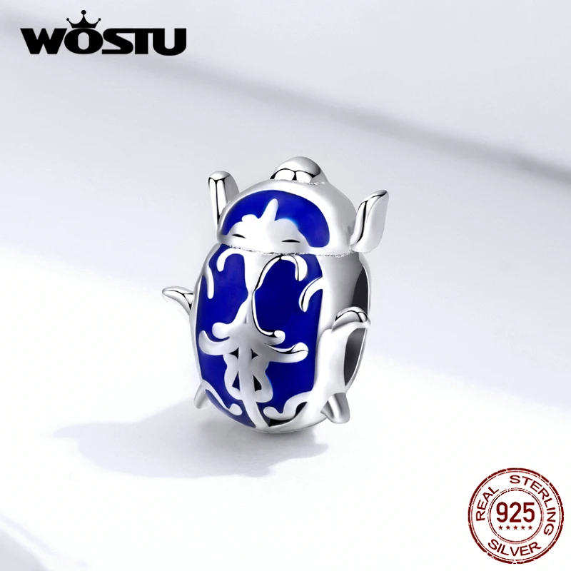 WOSTU 100% Стерлинговое Серебро 925 пробы Волшебная Шляпа амулеты циркониевые бусины