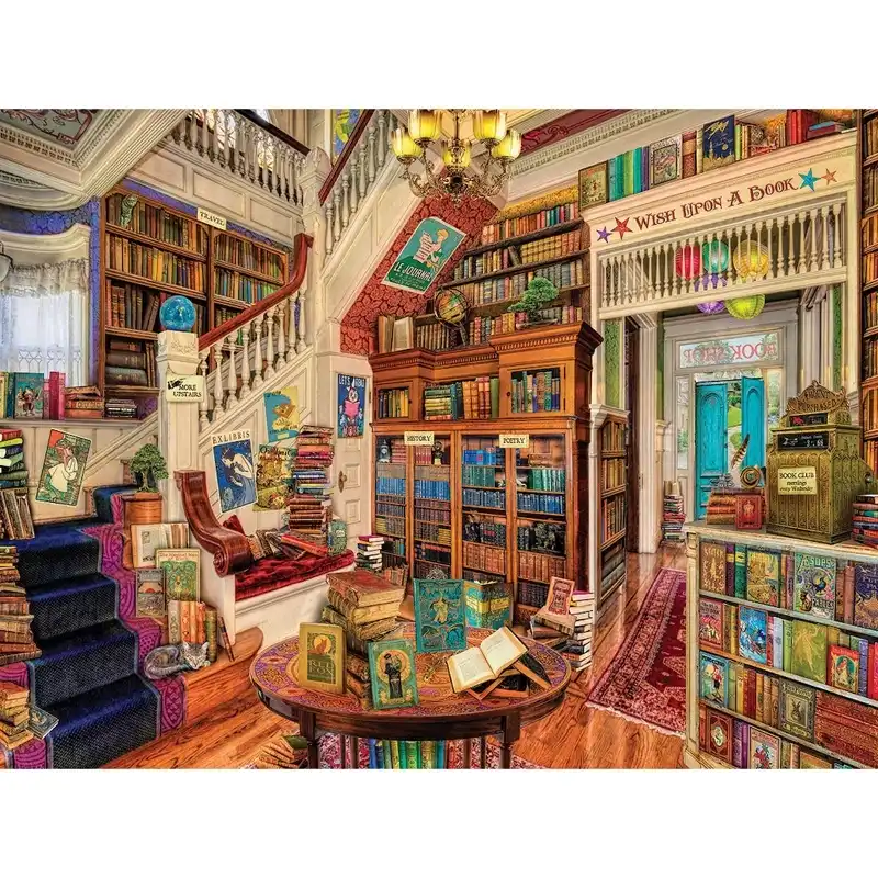 5D алмазная живопись сделай сам полноразмерная/круглая Алмазная вышивка Книжная