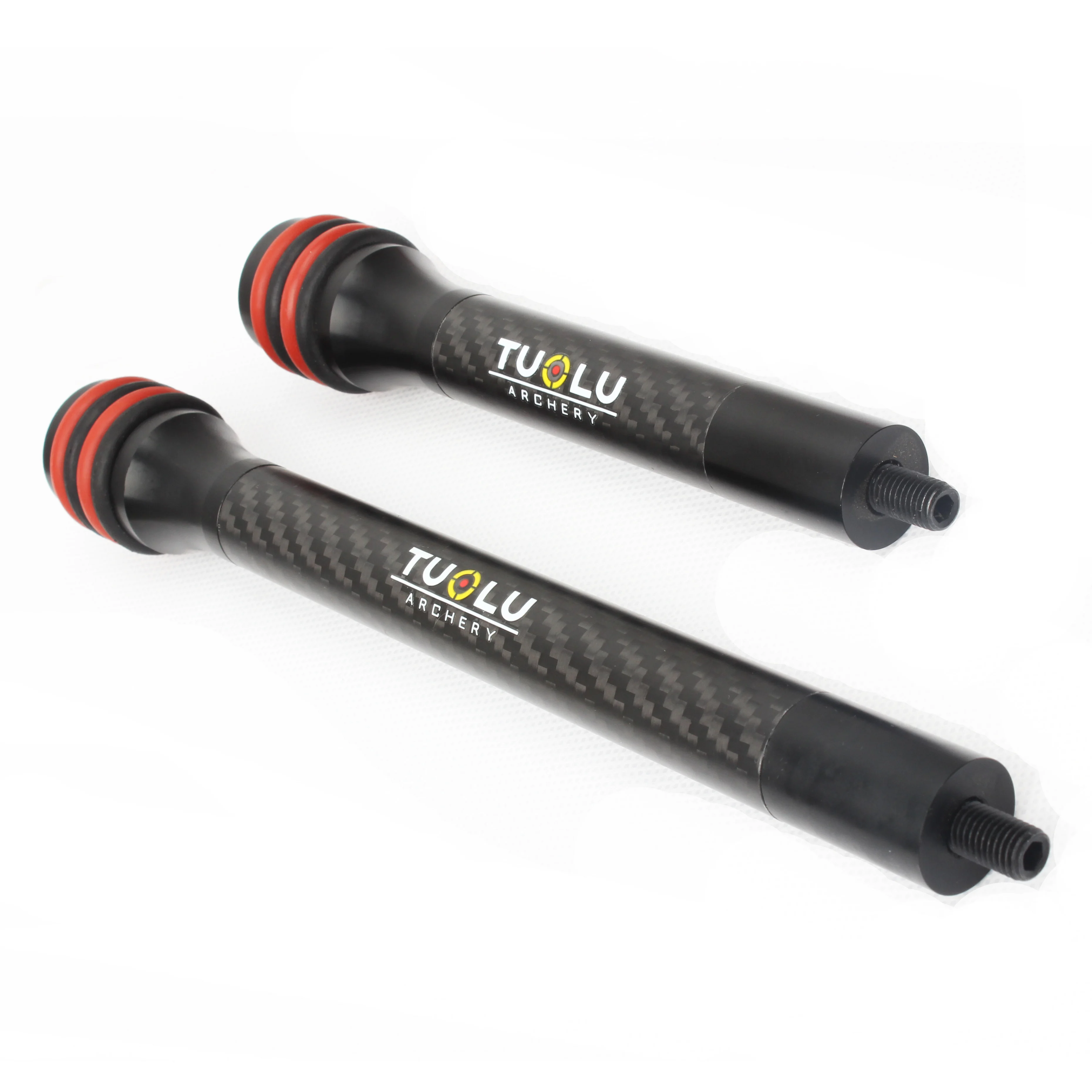 

black 6” or 8" carbon stabilizer for compound bow and hunting archery stabilizer