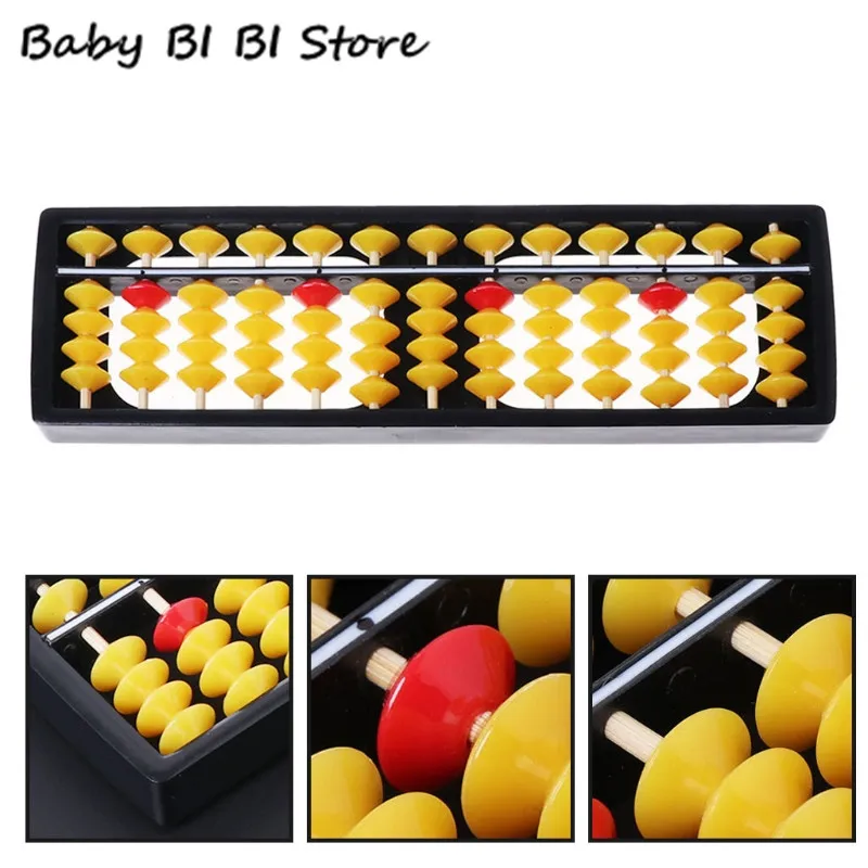 

1PC Abacus Soroban Beads Column Kid School Learning Tools Educational Math Toys