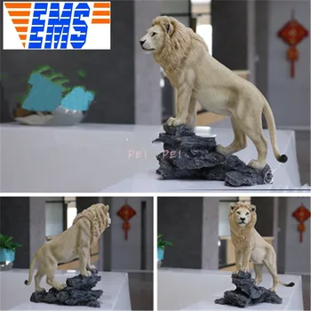 

Simulation Animal Lion Statue Lifelike High Quality Creative Home Decor Resin Action Figure Collectible Model Toy P1716