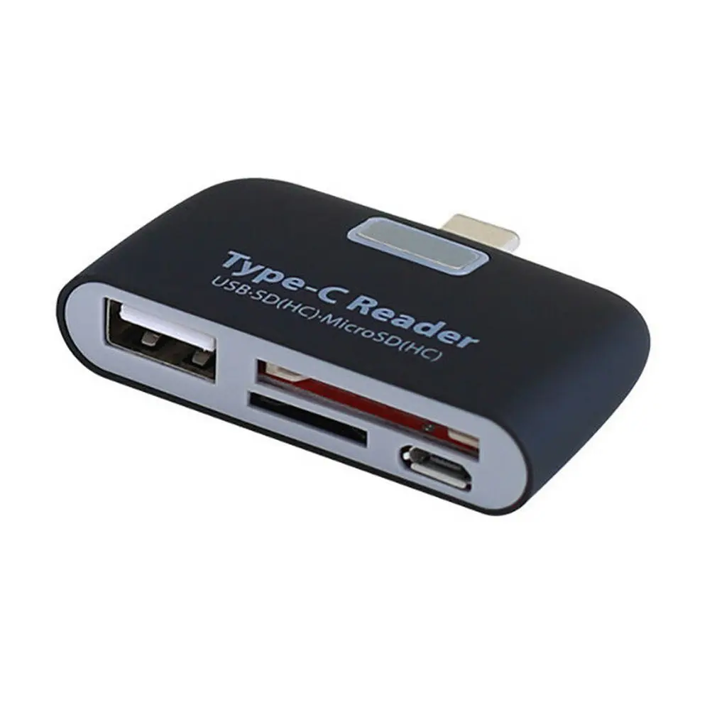 Многофункциональный адаптер для карт памяти USB 3,1 type C USB-C TF OTG кард-ридер для MAC-book Phone Tablet Card Reader