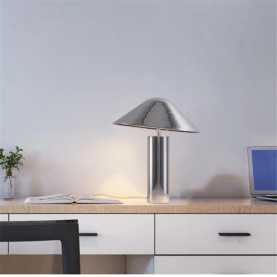 

Modern Table Light Metal Dining Room Office Desk Lamp Reading Cafe Table Lamp Home Deco Study Loft Style Bearoom Lamp Desk Clamp