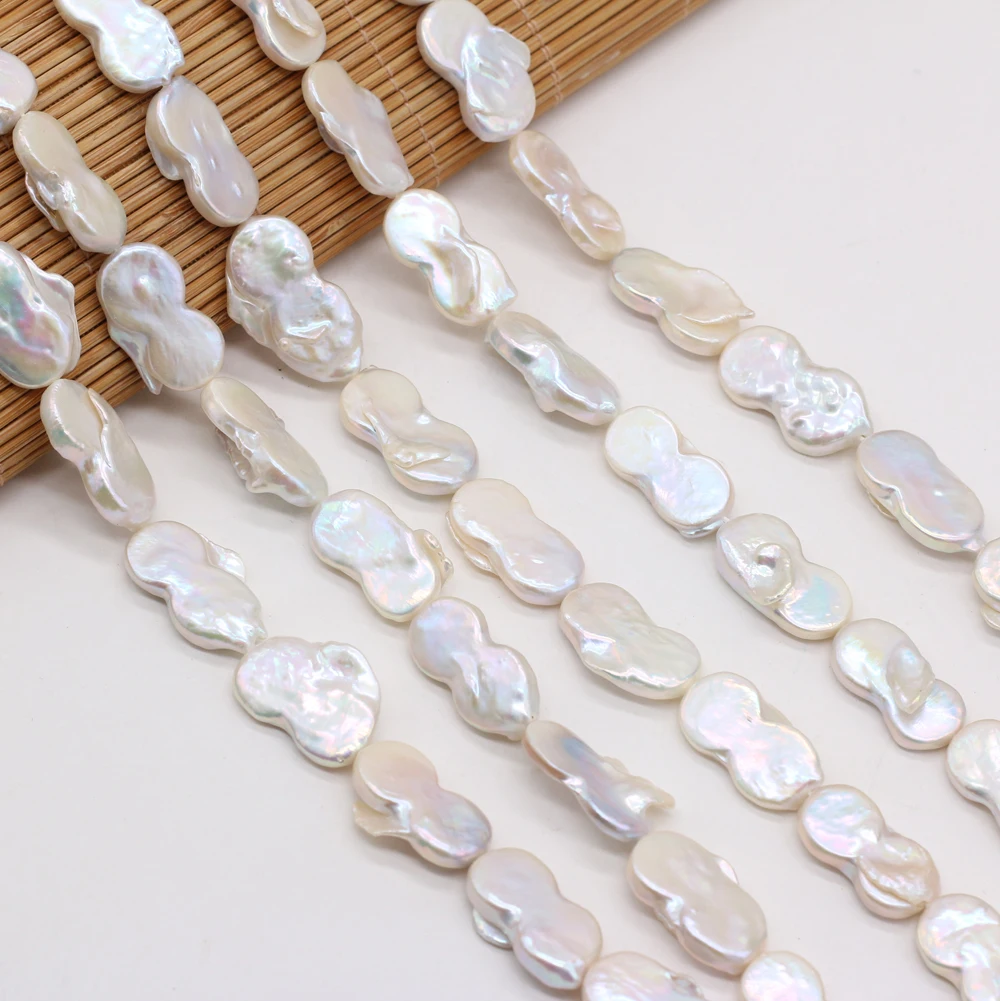 

Natural Freshwater Pearl Beads Irregular Gourd Shape Loose Exquisite Beaded For Jewelry Making DIY Bracelet Necklace Accessories