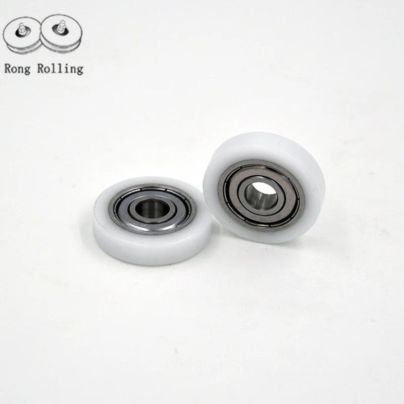 

8*28*7 Polyacetal plastic-coated bearing 608zz bore 8mm,pulley diameter 28mm,thickness 7mm,sliding door nylon rollers