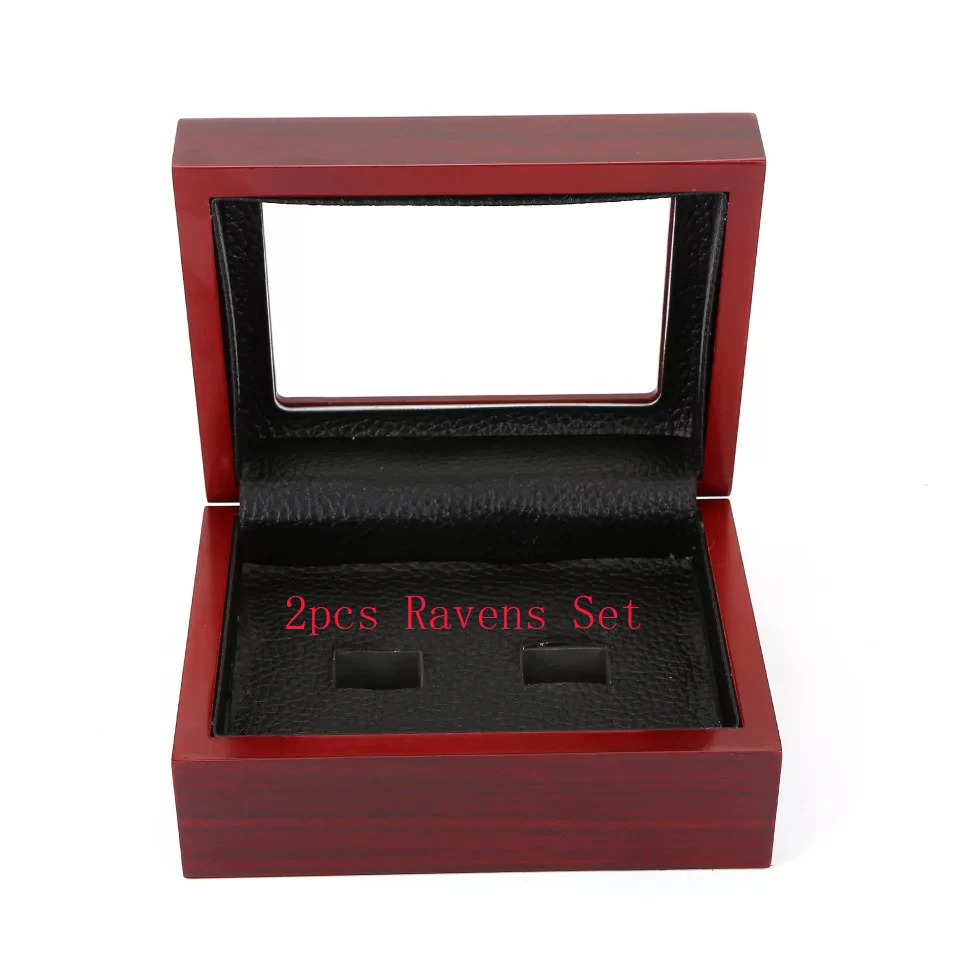 

New arrival 2000 2010 Raven Rings Set Custom Designs With Display Case