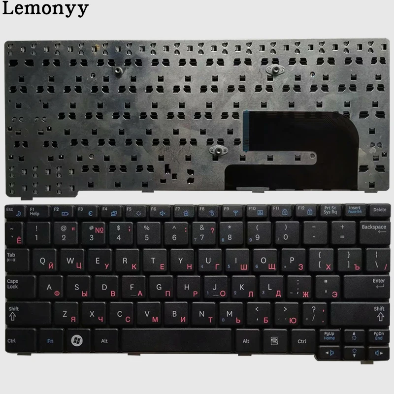 Новая русская клавиатура для samsung N150 NB20 NB30 N143 N148 NPN148 NPN150 N158 RU Клавиатура для ноутбука белый/черный