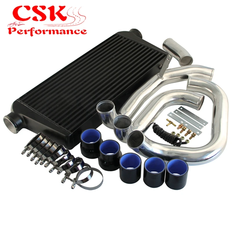 Fmic Intercooler W/ Pipe Piping Kit For Nissan Skyline R32 R33 R34 Gtst