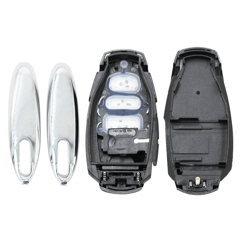 Бесключевой смарт-пульт дистанционного ключа корпус чехол брелок 3 кнопки для VW для Volkswagen Touareg 2010