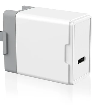 Usb 充電器急速充電 65 ワット pd タブレット eu 米国のプラグイン壁充電携帯電話充電アダプタ 3A 充電器 qc 3.0 高速充電