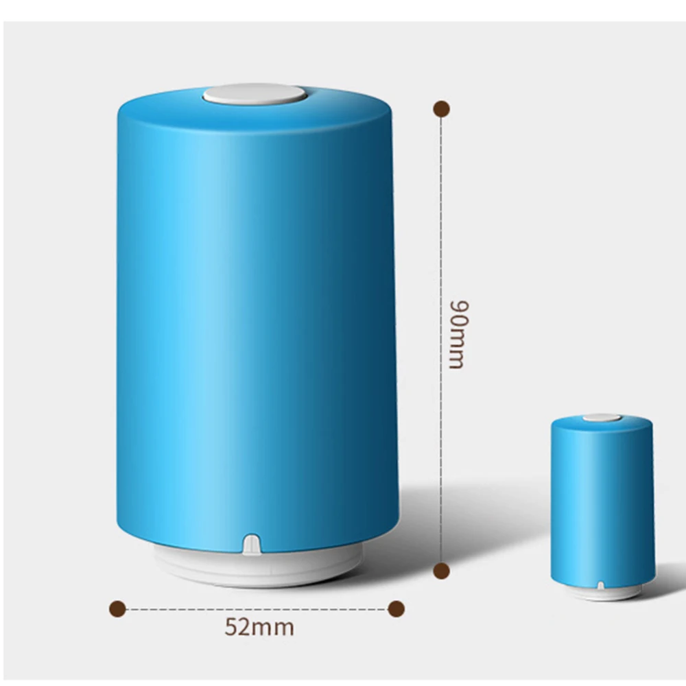 

Portable Mini Electric Air Pump Automatic Compression Vacuum Pump Fresh Food Rod Strip Kitchen Tool Organizer Vacuum Bags