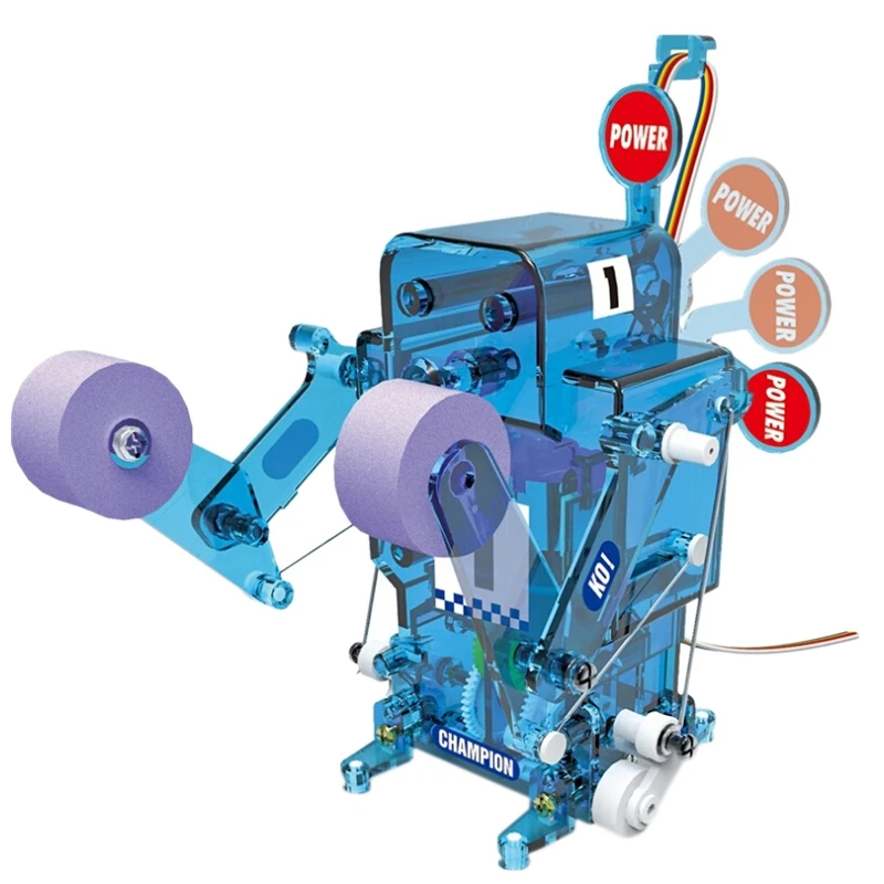 

Electric Boxing Robot Diy Assembled Model Toy To Play Robot Set