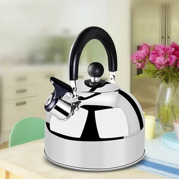 

2.3L Kettle Picnic Japanese Style Whistling Stainless Steel Large Capacity Household With Handle Portable Kitchen Heat Resistant