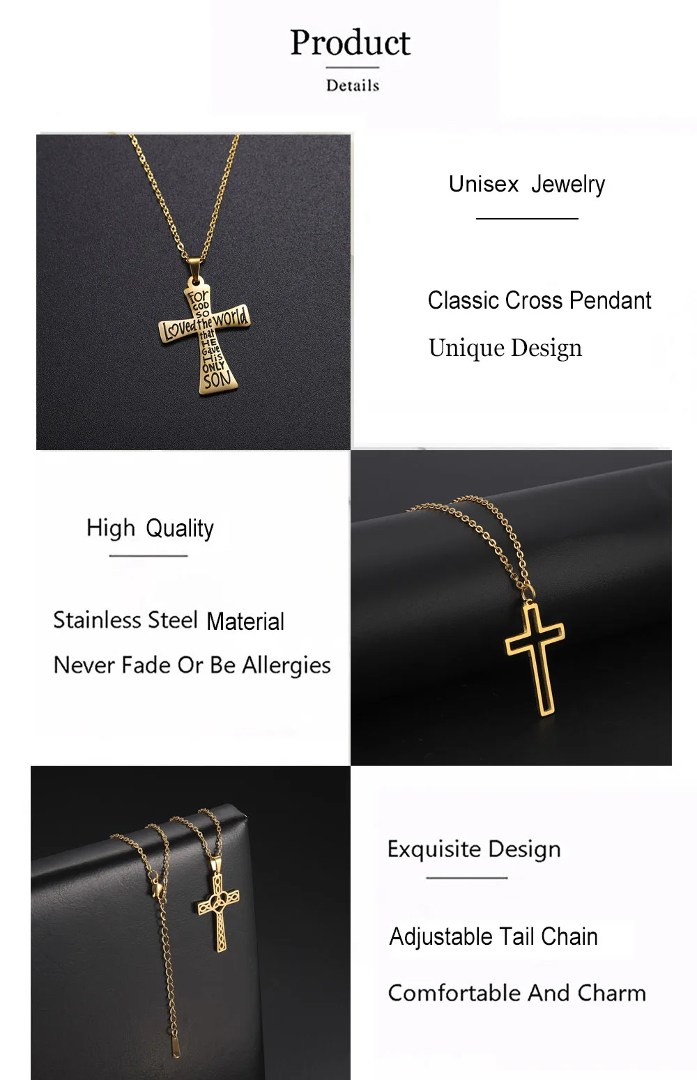 Pendant size comparison