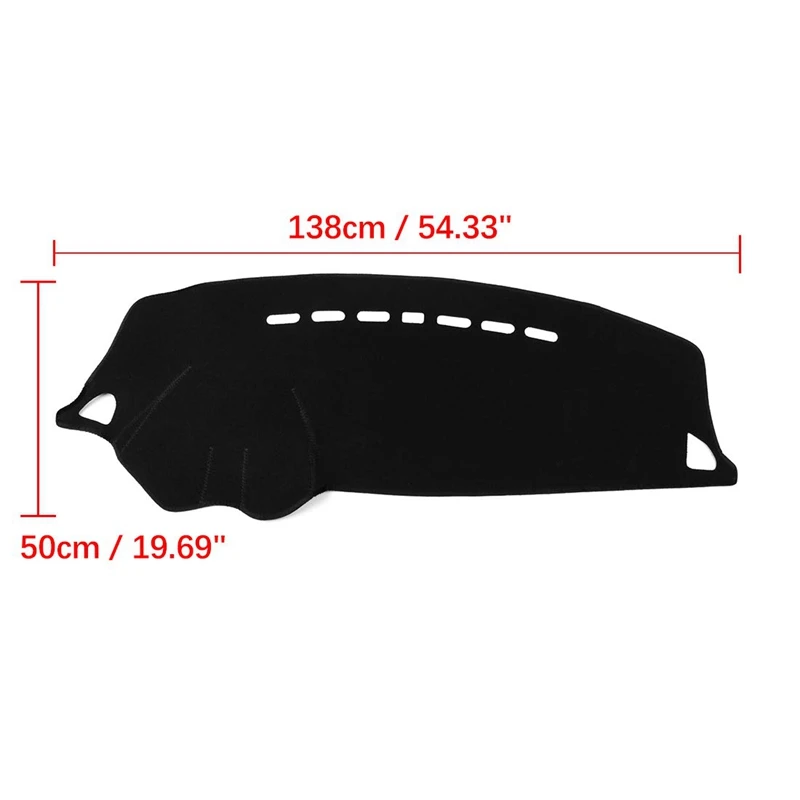 Крышка приборной панели для Mitsubishi Lancer Ex 2010 2011 2012- коврик для приборной панели Защита от солнца покрытие ковровое покрытие автомобильные аксессуары