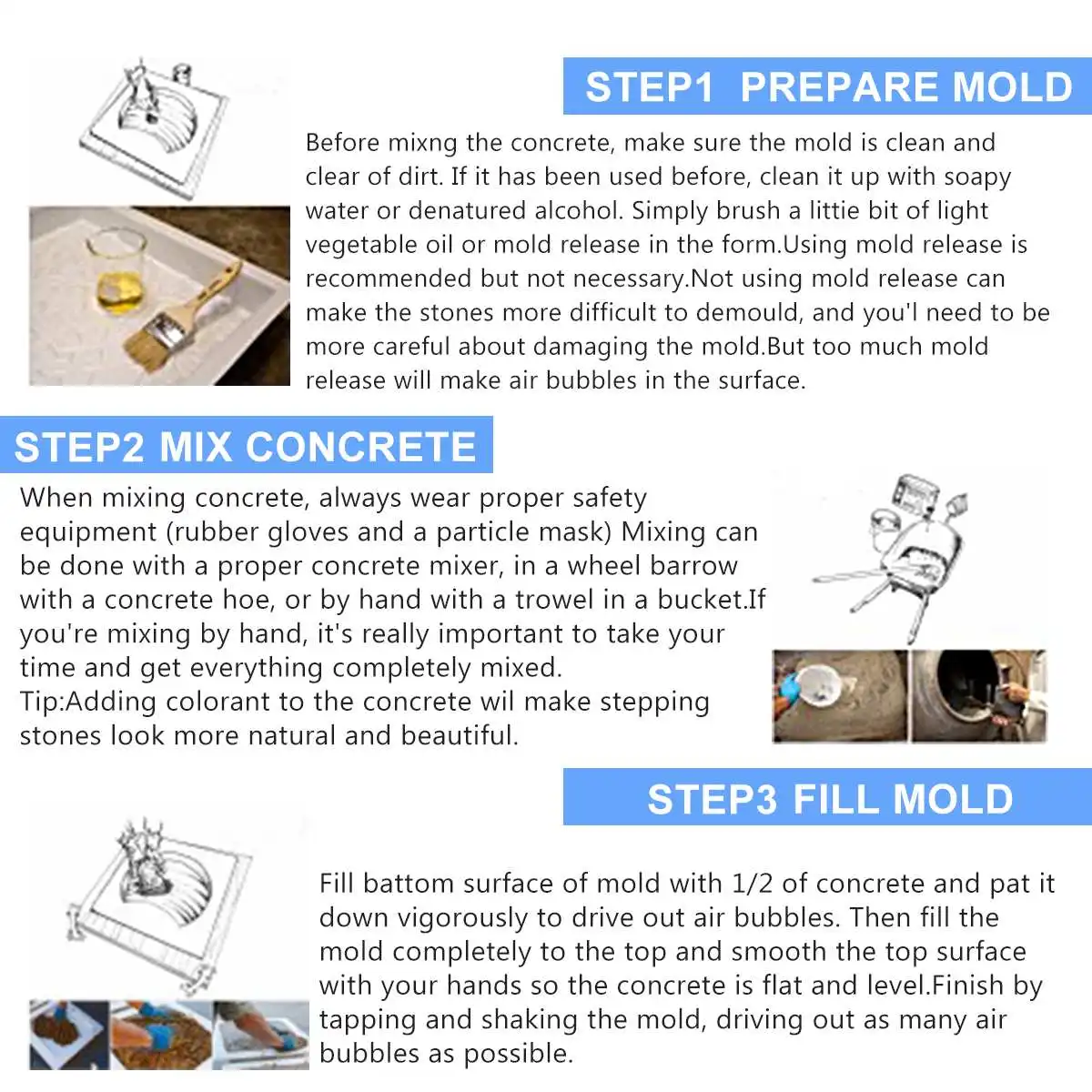 DIY цементные формы пластиковые формы для керамической плитки для садовый стул; мебель ноги Открытый бетонный стул сиденье декоративный узор штукатурка