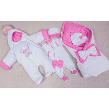 

Комплект на выписку 6-ти предметный ЗИМА Комплекты на выписку и для прогулок 0-6 мес