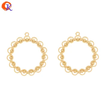

Cordial Design 50Pcs 38*41MM Jewelry Accessories/Pendant/Loop Shape/Connectors/Hand Made/DIY Making/Charms/Earrings Findings