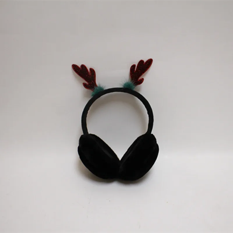 JINSERTA Kids Wired Headphones On Ear Foldable Stereo Headset Cute Deer Ear Earphone for Smartphone PC Children Birthday Gift