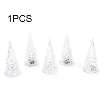 

LED Night Light Color Changing Mini Christmas Tree Decoration Party Decor Christmas Ornaments Christmas Tree Light New Year 2021