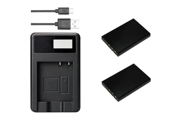 NP-60 NP60 DB-40 DB40 KLIC-5000 KLIC5000 D-LI2 DLI2 Батарея+ USB Зарядное устройство для ЖК-дисплея с подсветкой Fujifilm Fuji FinePix F401, F601, DC-T50, DC6300