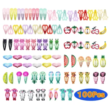

1000pcs Hair Clips Grip Claw Animal Mixed Color Mini Clamps Jaw Hairpin Headdress Hair Styling Accessories